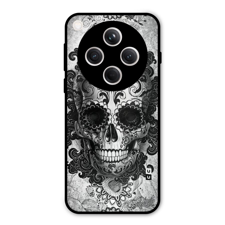 Floral Ghost Metal Back Case for Oppo Find X8