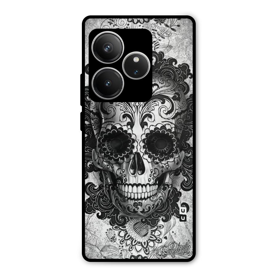 Floral Ghost Metal Back Case for Realme GT 6