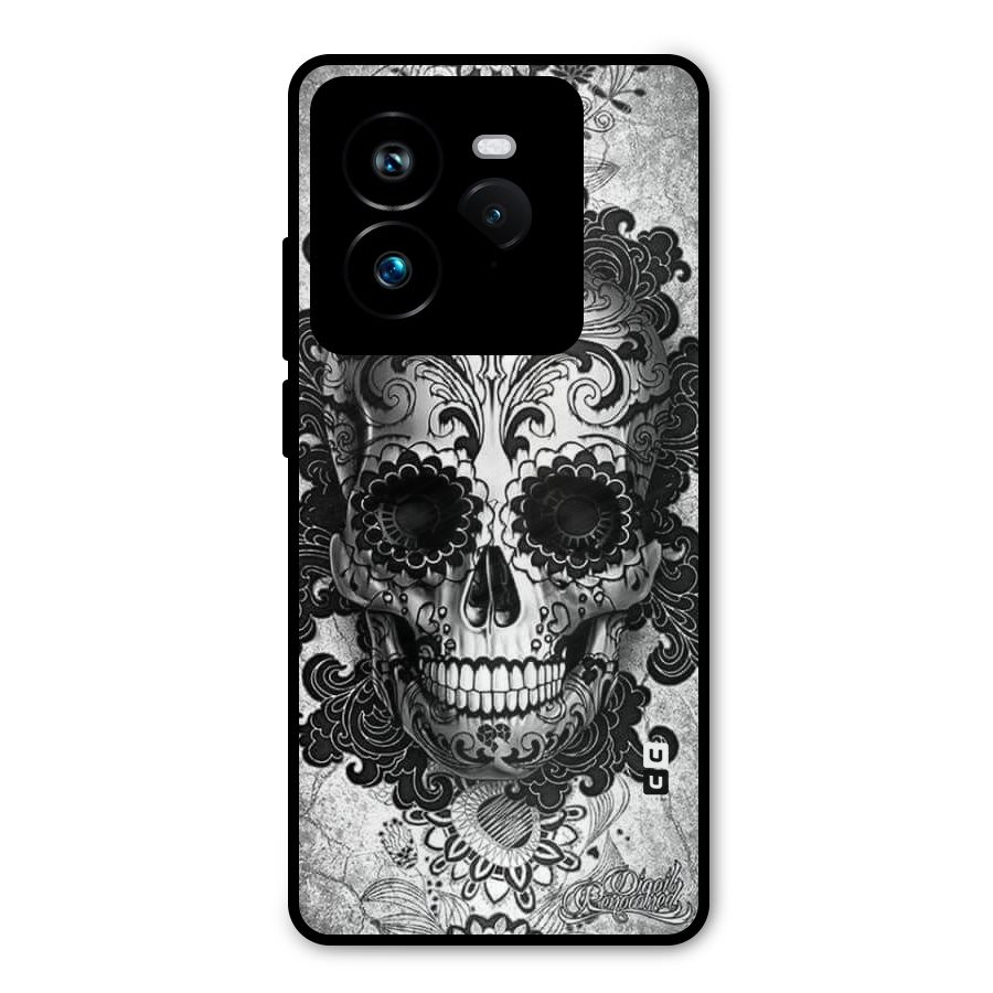 Floral Ghost Metal Back Case for Realme GT 7 Pro