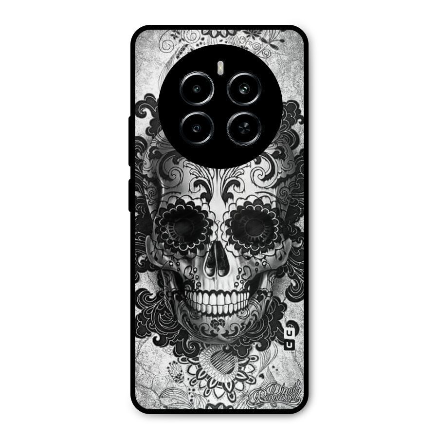 Floral Ghost Metal Back Case for Realme P1