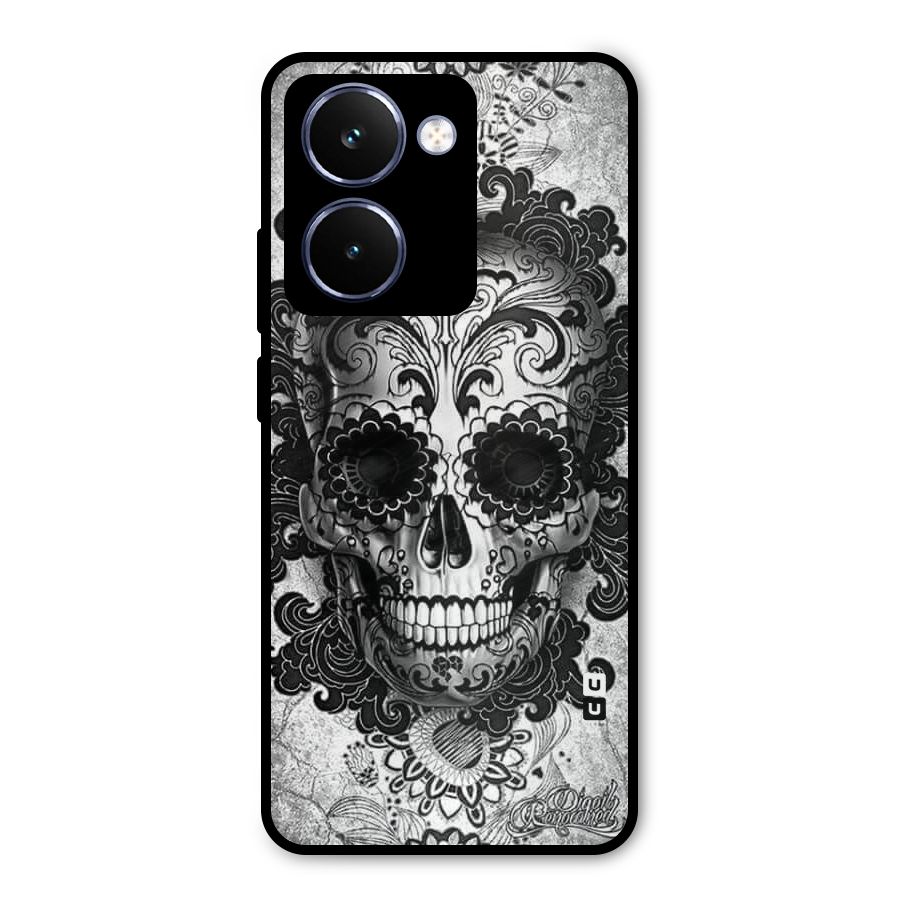 Floral Ghost Metal Back Case for Realme P3 Ultra