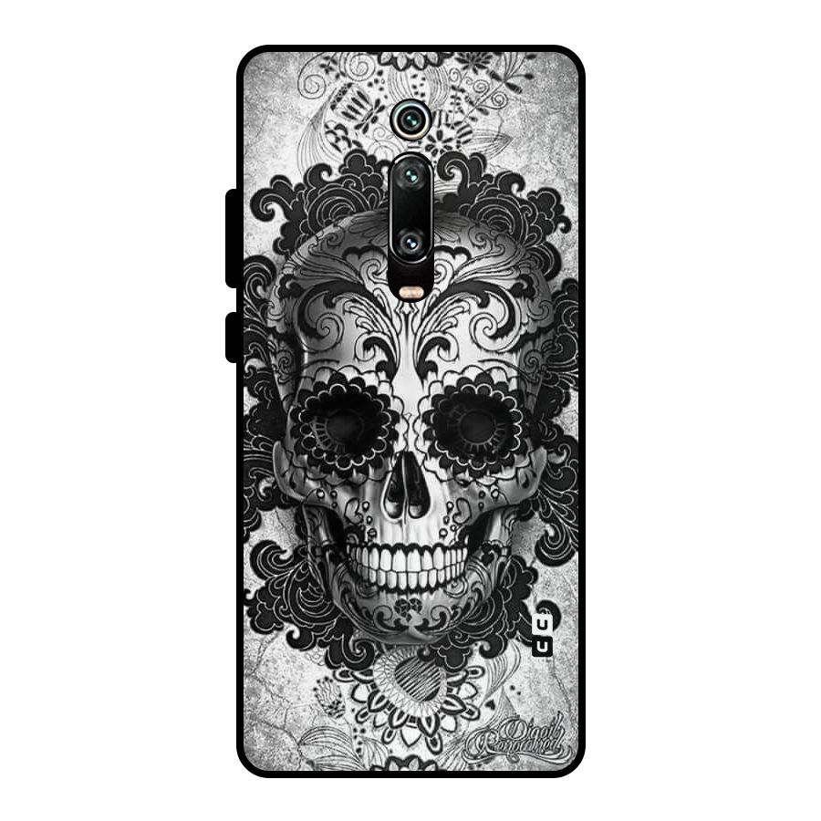Floral Ghost Metal Back Case for Redmi K20 Pro