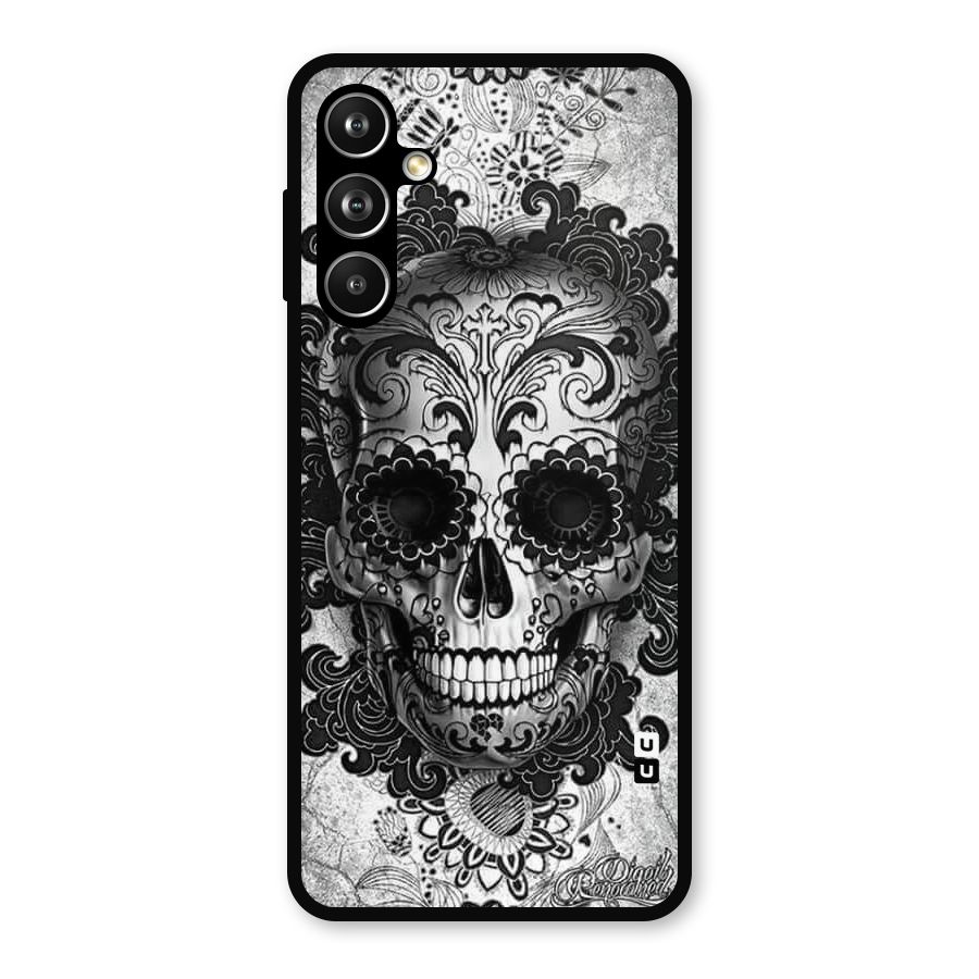 Floral Ghost Metal Back Case for Samsung Galaxy M54