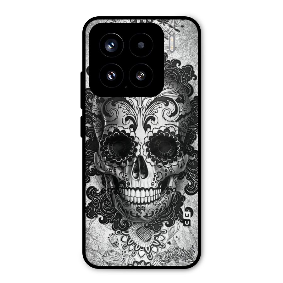 Floral Ghost Metal Back Case for Xiaomi 15