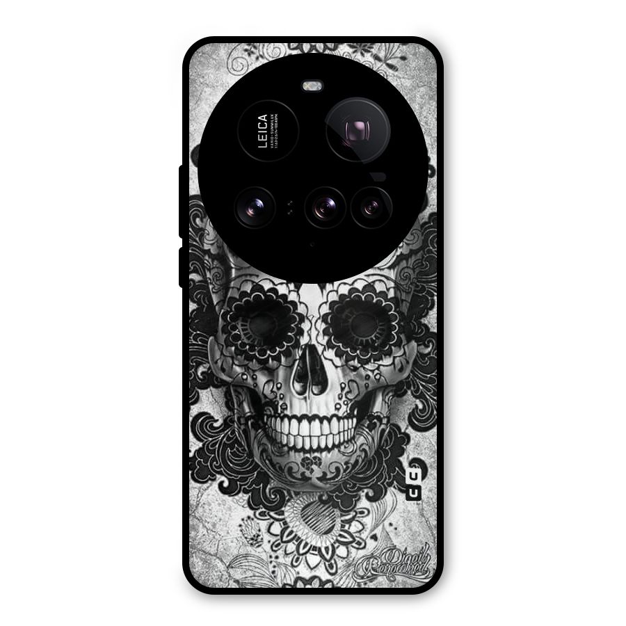 Floral Ghost Metal Back Case for Xiaomi 15 Ultra