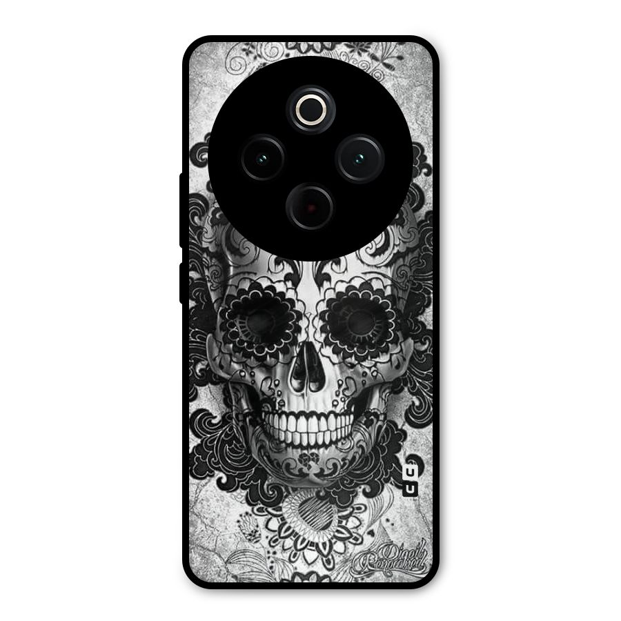 Floral Ghost Metal Back Case for iQOO Z10