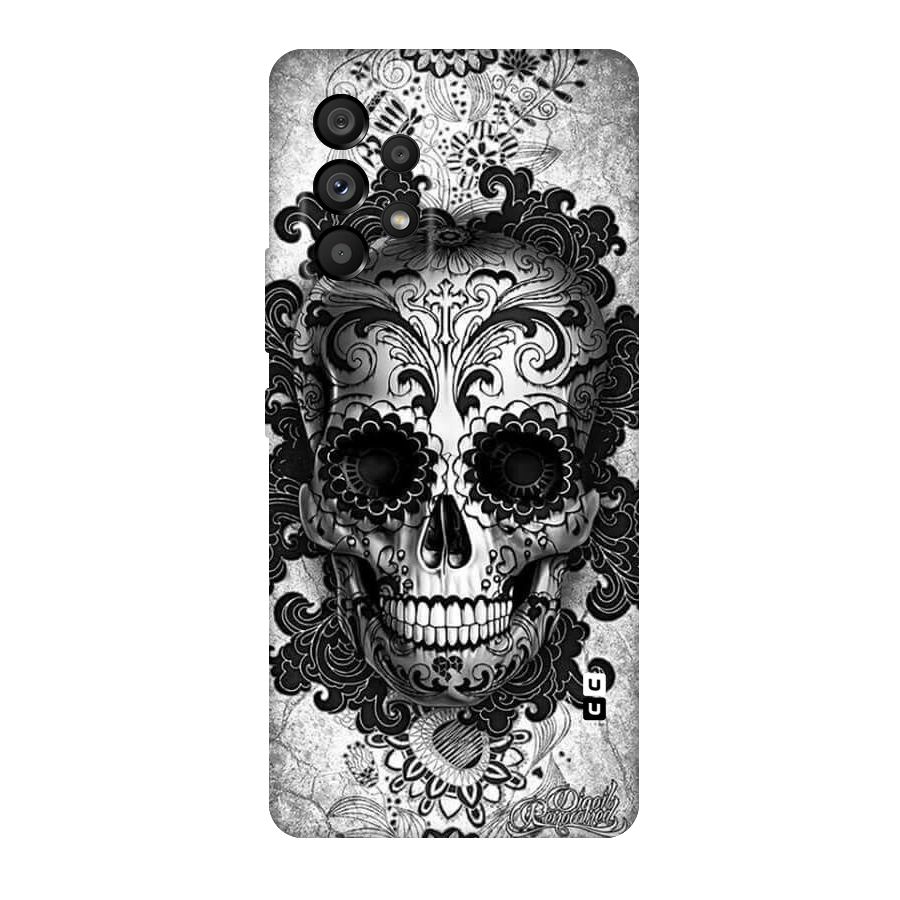 Floral Ghost Original Polycarbonate Back Case for Galaxy A53 5G