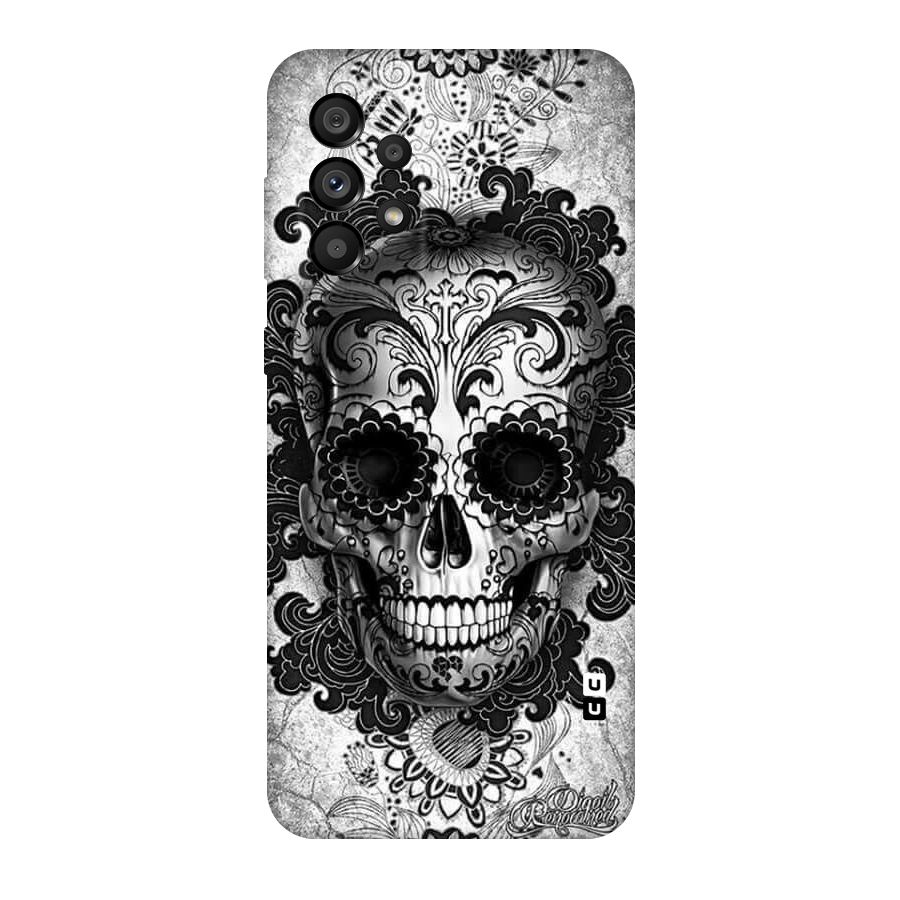 Floral Ghost Original Polycarbonate Back Case for Galaxy A73 5G