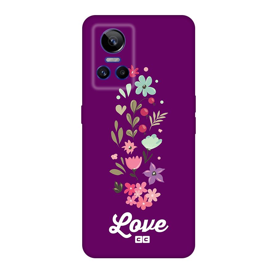 Floral Love Original Polycarbonate Back Case for Realme GT Neo 3