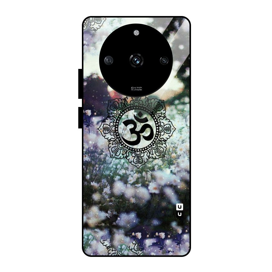 Floral Pray Glass Back Case for Realme Narzo 60 5G
