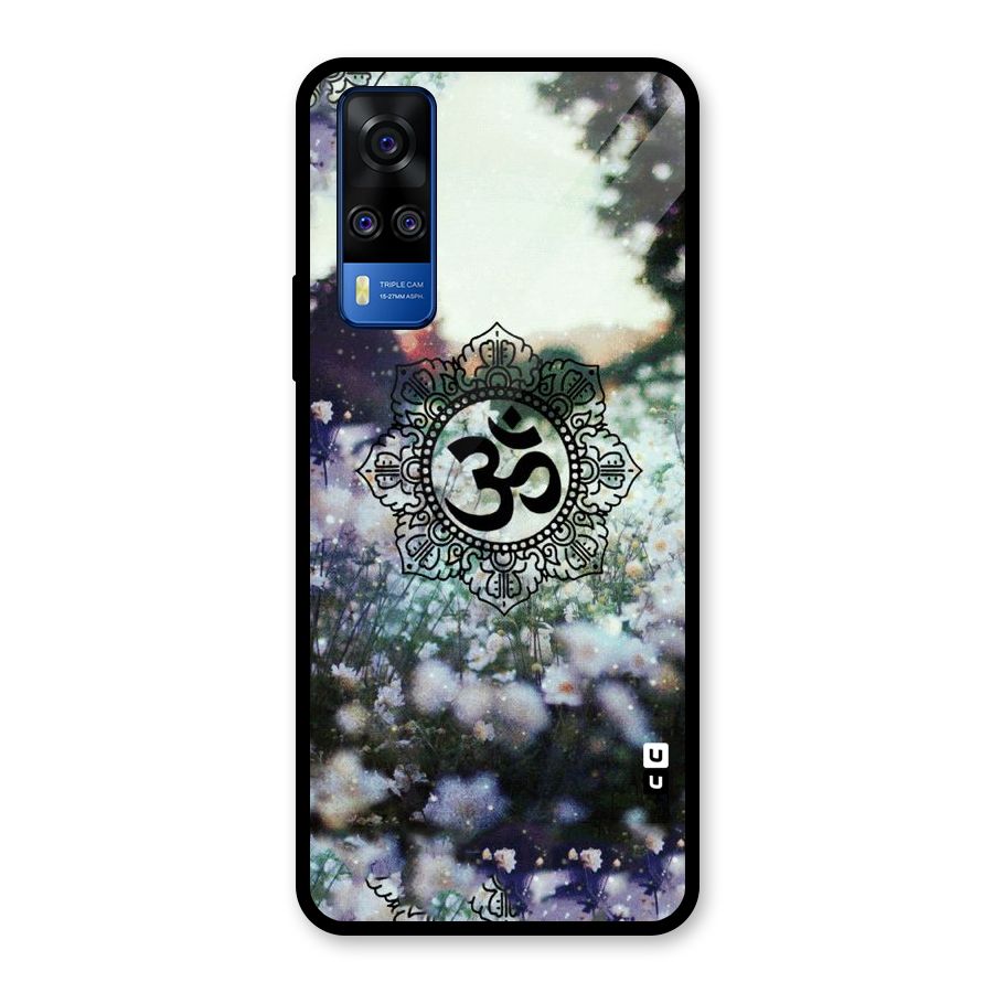 Floral Pray Glass Back Case for Vivo Y31