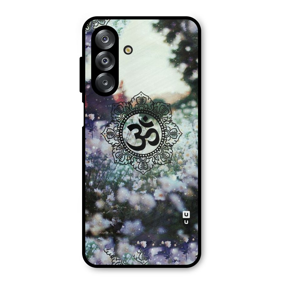 Floral Pray Metal Back Case for Galaxy A26