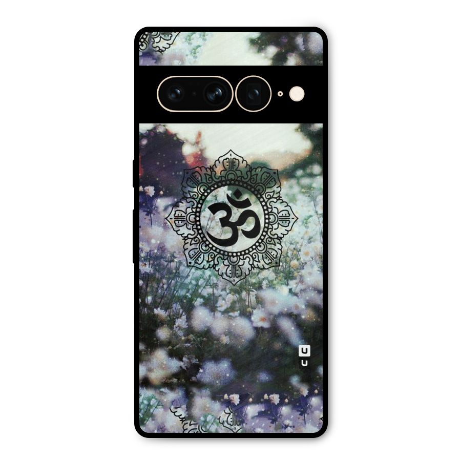 Floral Pray Metal Back Case for Google Pixel 7 Pro