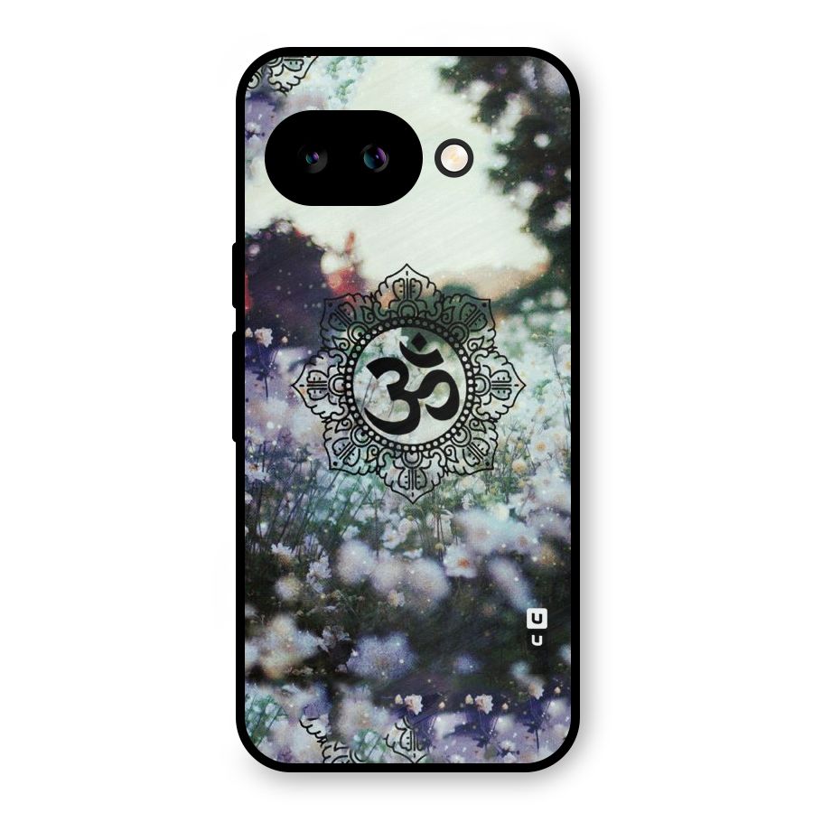 Floral Pray Metal Back Case for Google Pixel 9a