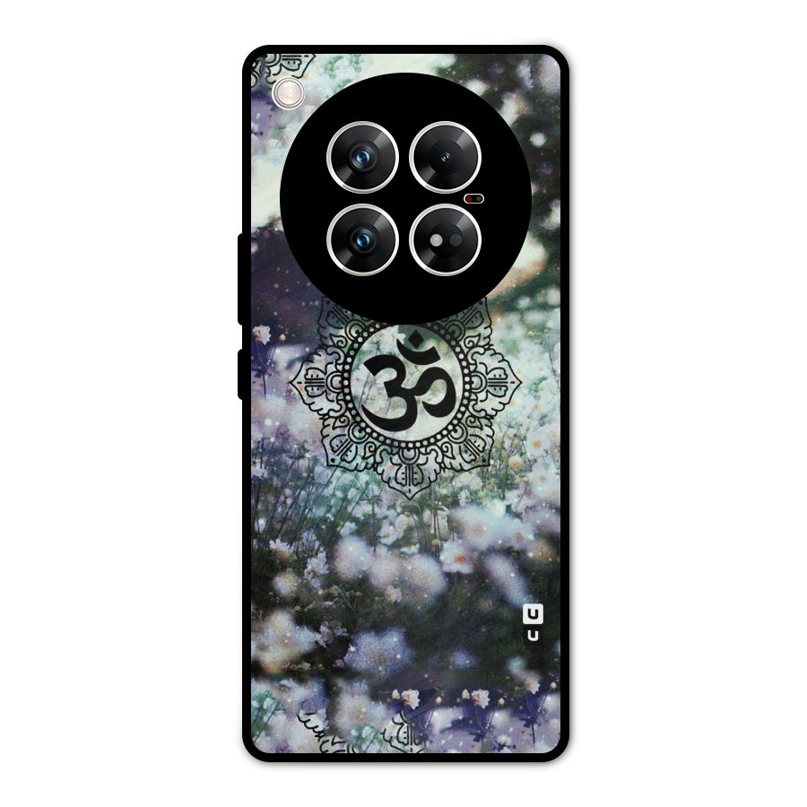 Floral Pray Metal Back Case for Infinix Zero 40 5G