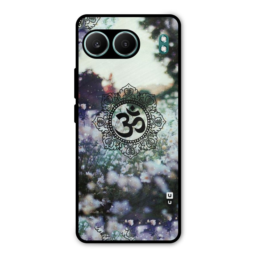 Floral Pray Metal Back Case for OnePlus Nord 4