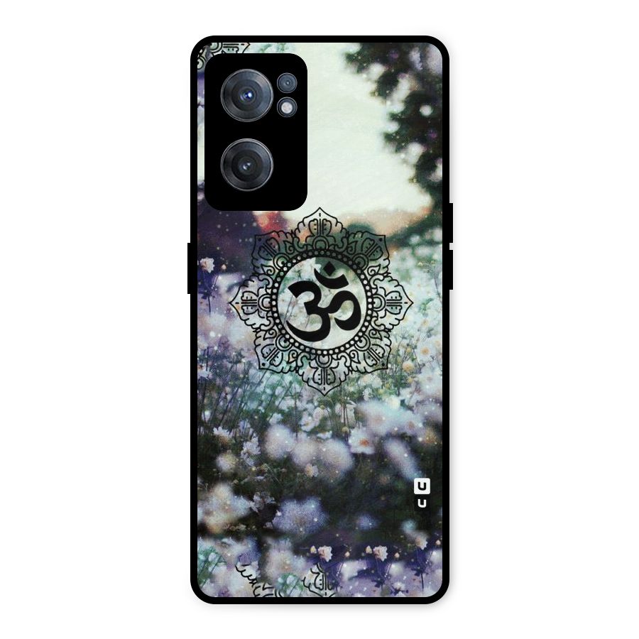 Floral Pray Metal Back Case for OnePlus Nord CE 2 5G