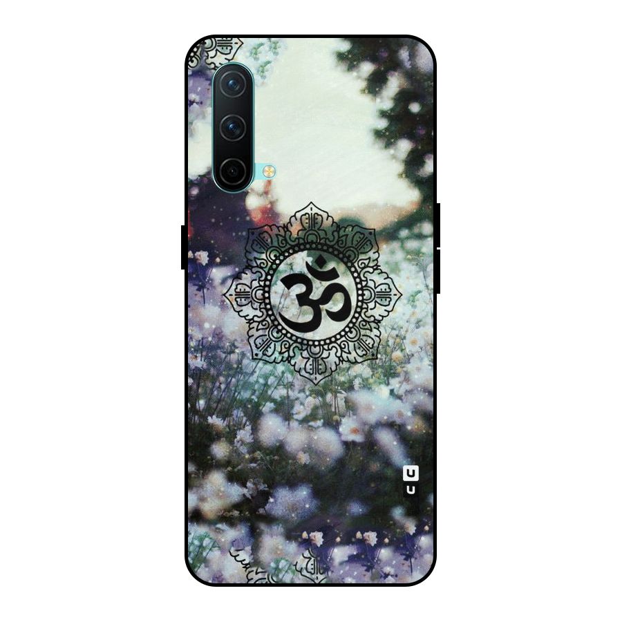 Floral Pray Metal Back Case for OnePlus Nord CE 5G