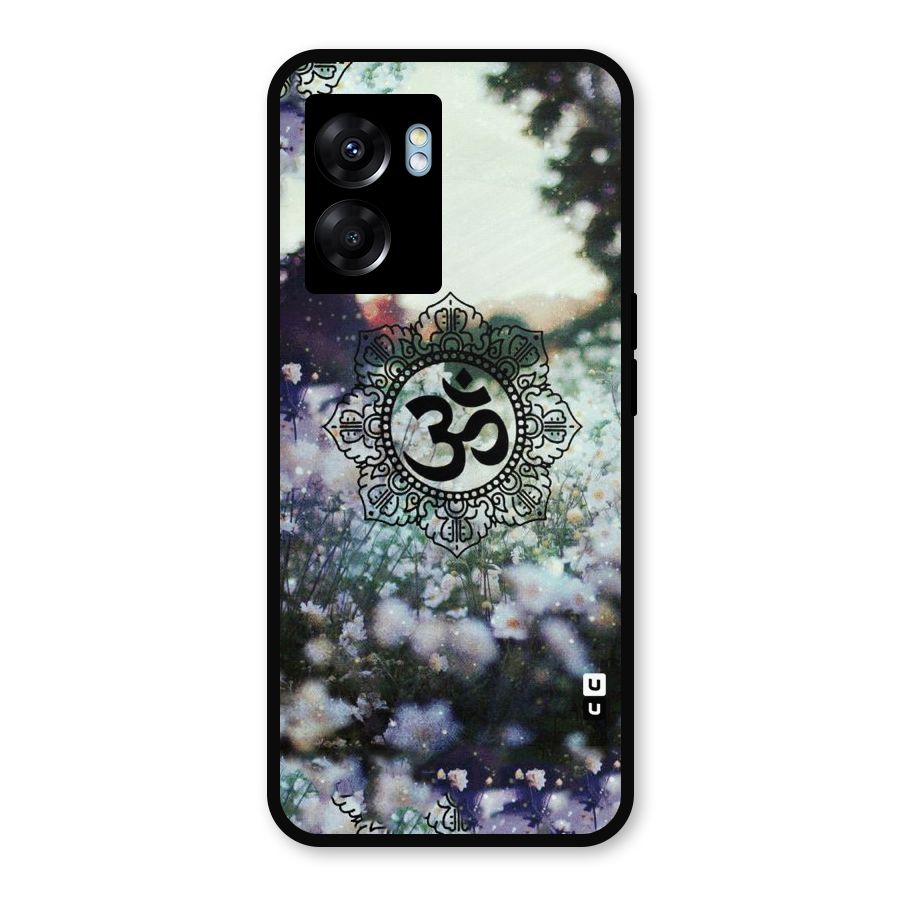 Floral Pray Metal Back Case for Oppo K10 (5G)