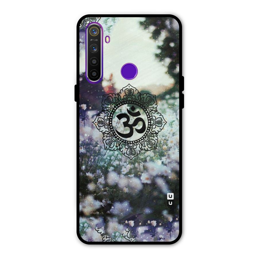 Floral Pray Metal Back Case for Realme 5
