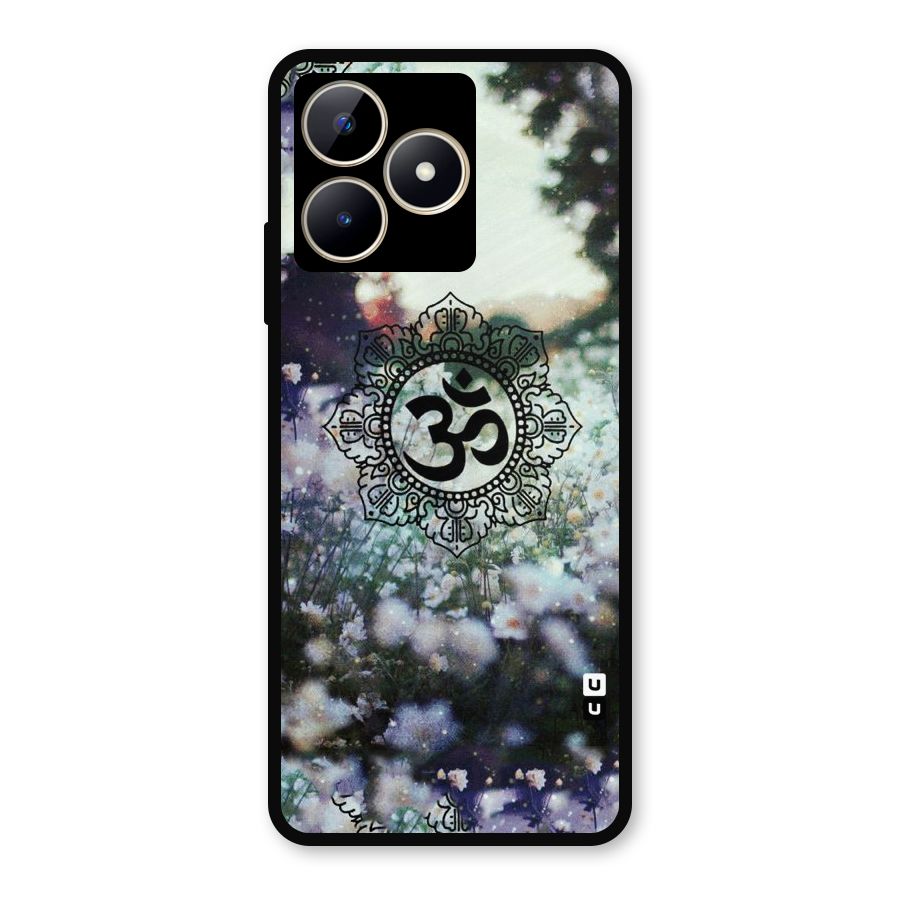 Floral Pray Metal Back Case for Realme C53