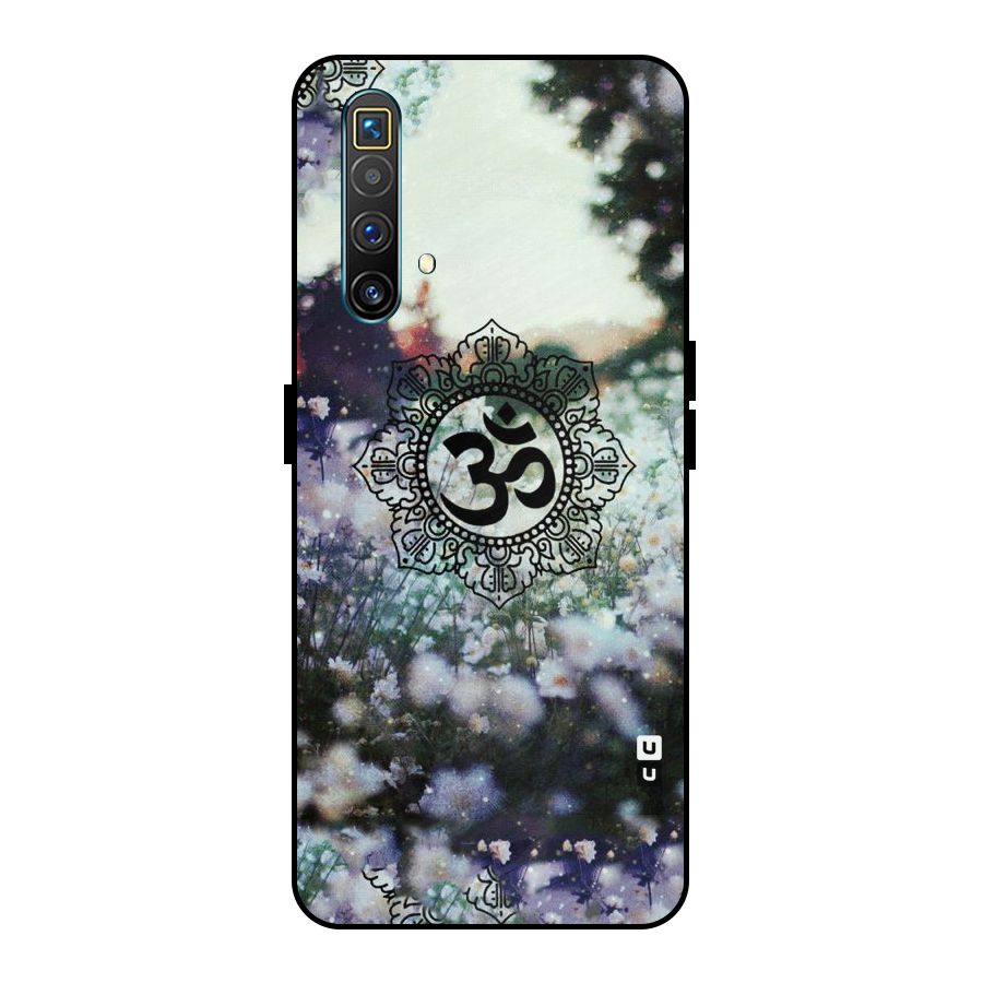 Floral Pray Metal Back Case for Realme X3