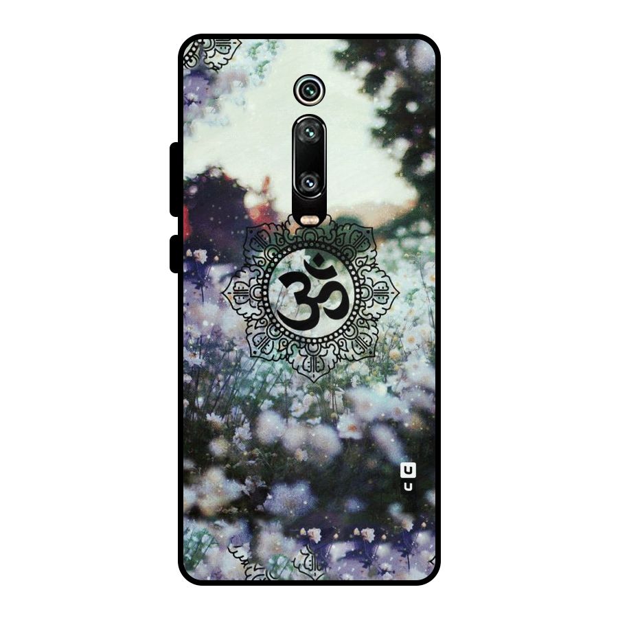 Floral Pray Metal Back Case for Redmi K20
