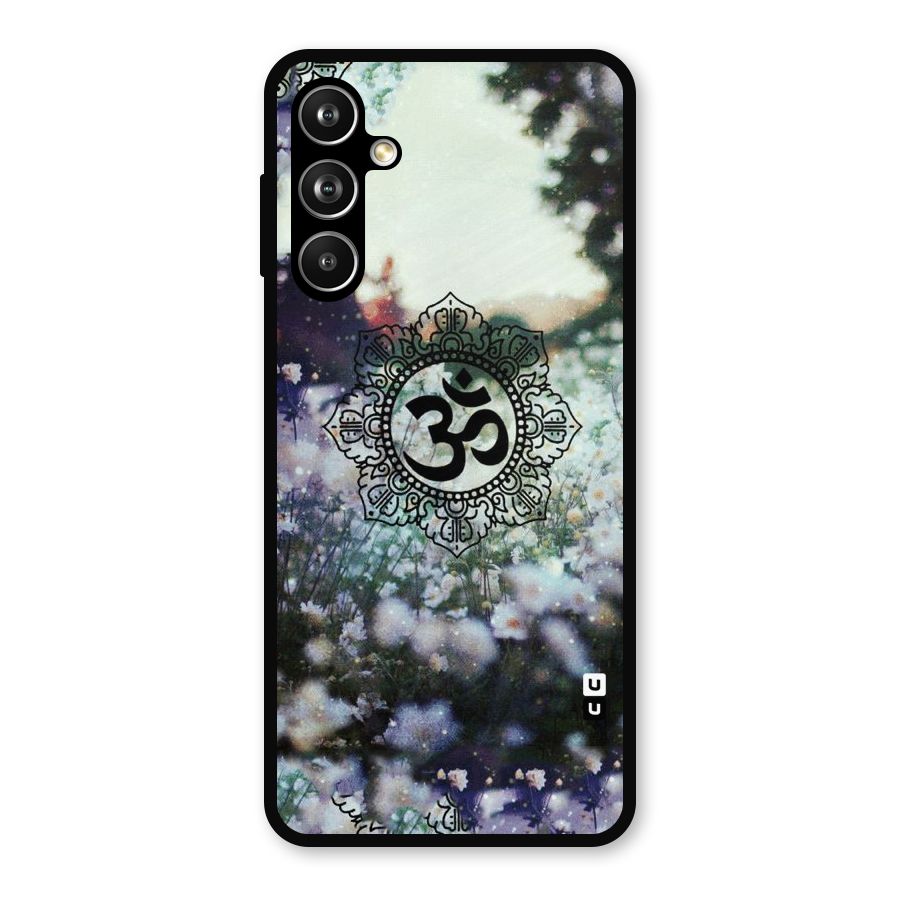 Floral Pray Metal Back Case for Samsung Galaxy M54