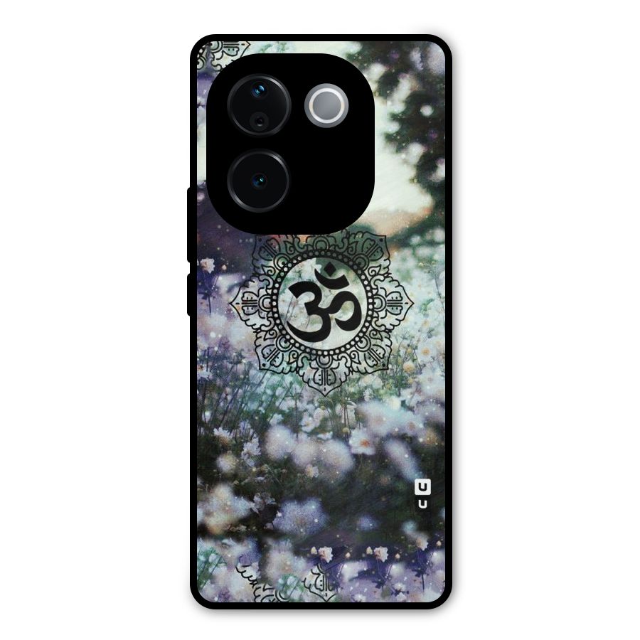 Floral Pray Metal Back Case for Vivo T3 Pro