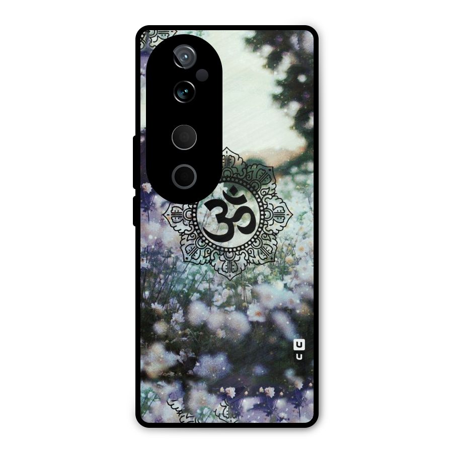 Floral Pray Metal Back Case for Vivo T3 Ultra