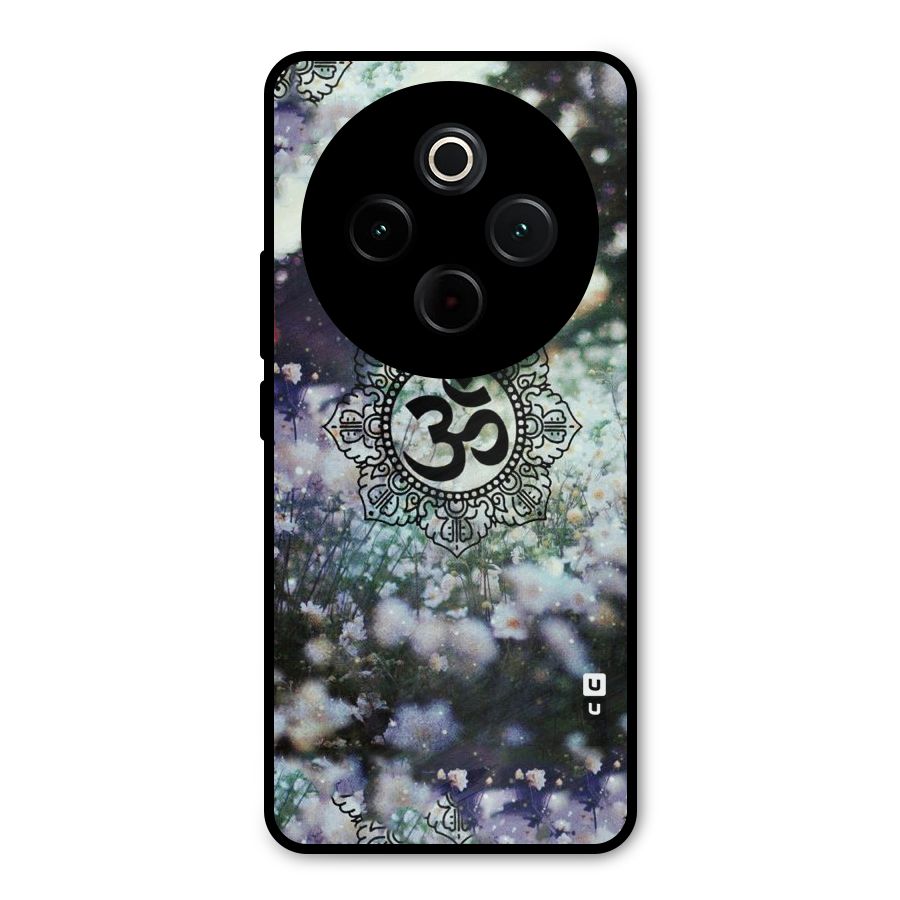 Floral Pray Metal Back Case for Vivo T4