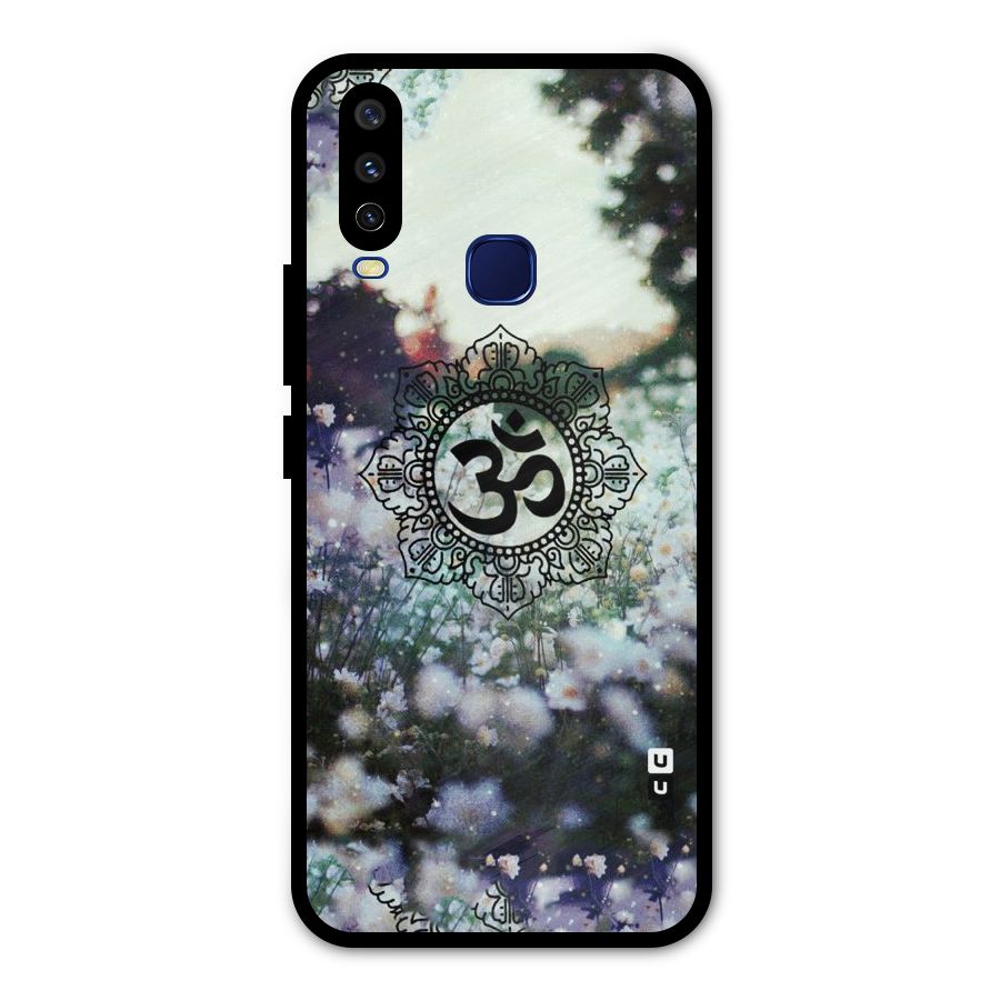 Floral Pray Metal Back Case for Vivo V17