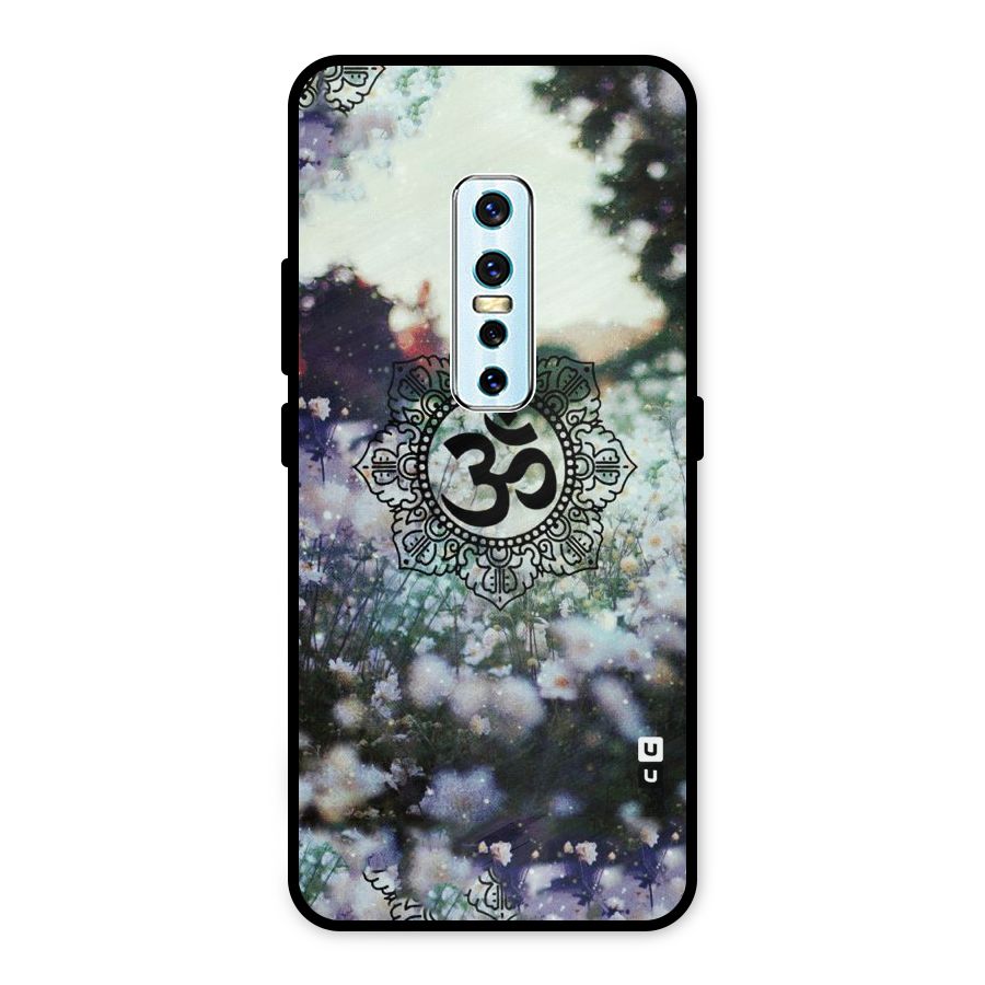 Floral Pray Metal Back Case for Vivo V17 Pro