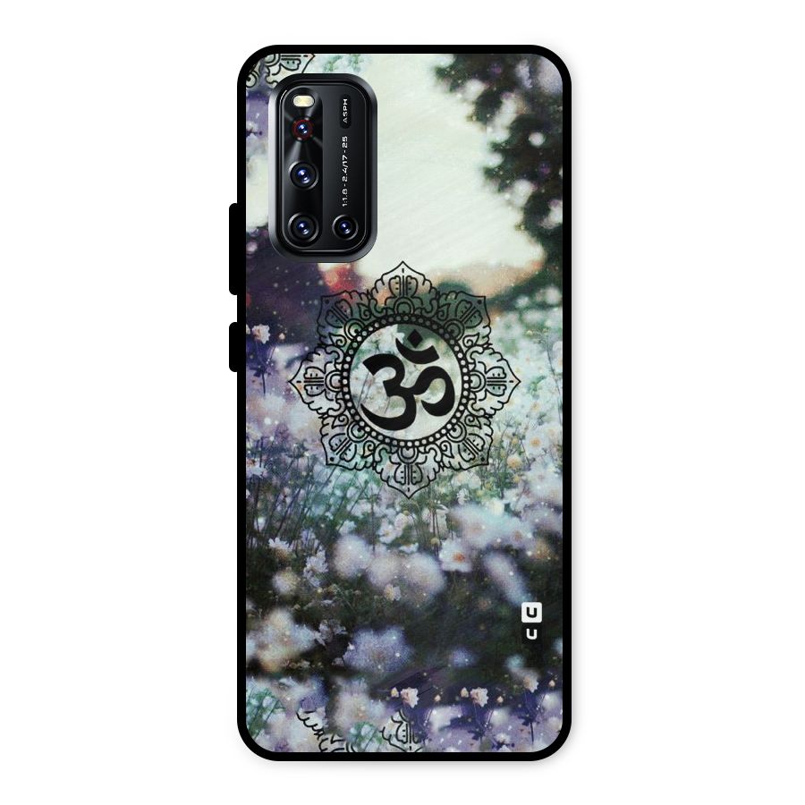 Floral Pray Metal Back Case for Vivo V19