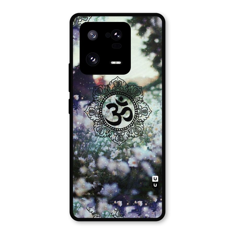 Floral Pray Metal Back Case for Xiaomi 13 Pro