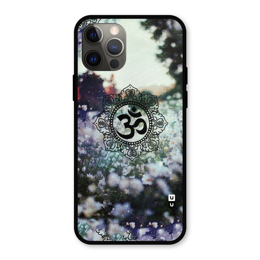 Floral Pray Metal Back Case for iPhone 12 Pro