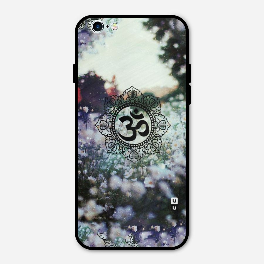 Floral Pray Metal Back Case for iPhone 6 6s