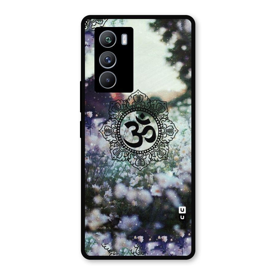 Floral Pray Metal Back Case for iQOO 9 SE