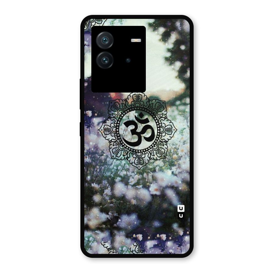 Floral Pray Metal Back Case for iQOO Neo 6 5G