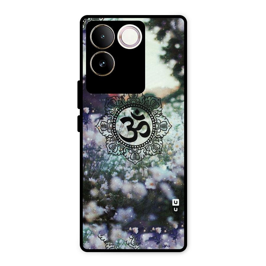 Floral Pray Metal Back Case for iQOO Z7 Pro