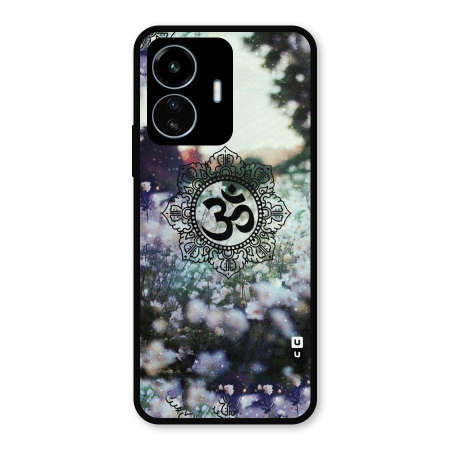 Floral Pray Metal Back Case for vivo iQOO Z6 Lite 5G