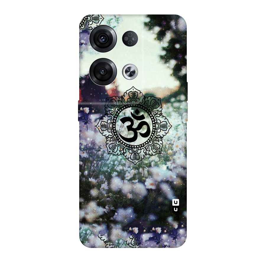 Floral Pray Original Polycarbonate Back Case for Oppo Reno8 Pro 5G