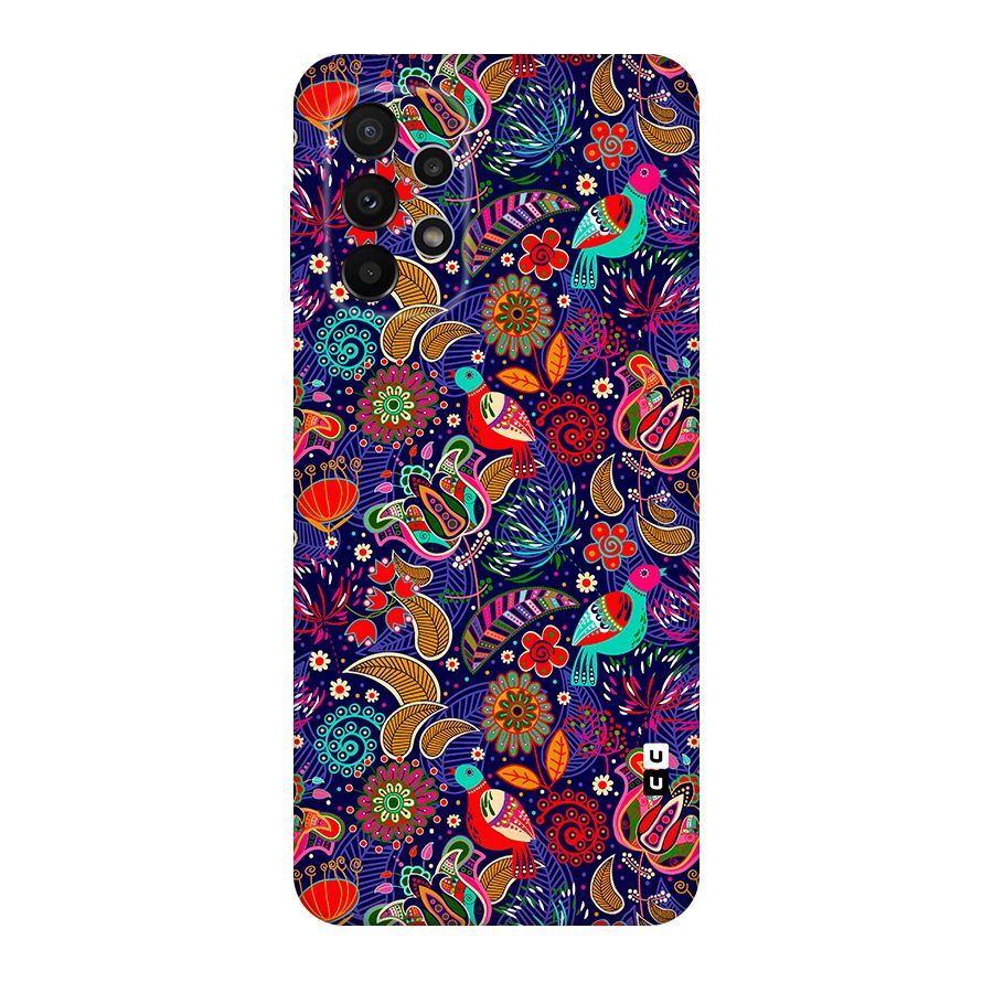 Floral Seamless Pattern Spring Flowers Original Polycarbonate Back Case for Galaxy A23