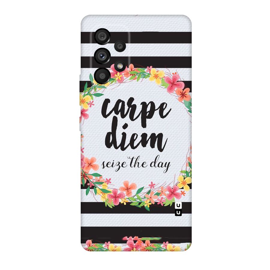 Floral Seize The Day Original Polycarbonate Back Case for Galaxy A53 5G