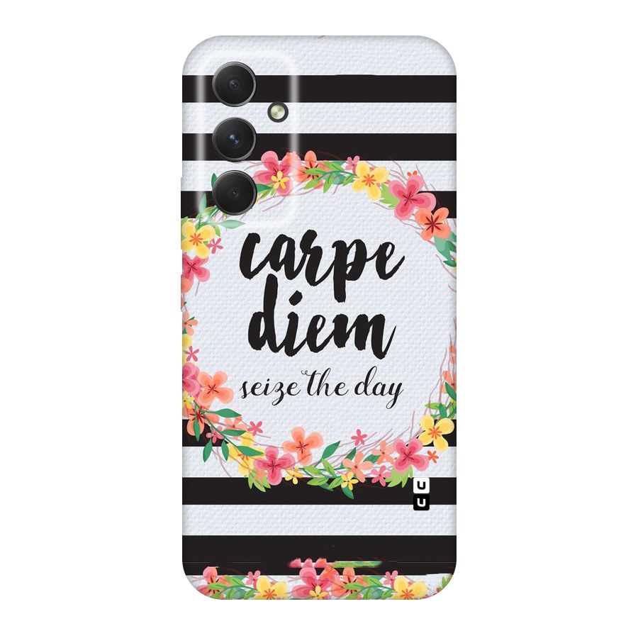 Floral Seize The Day Original Polycarbonate Back Case for Galaxy A54