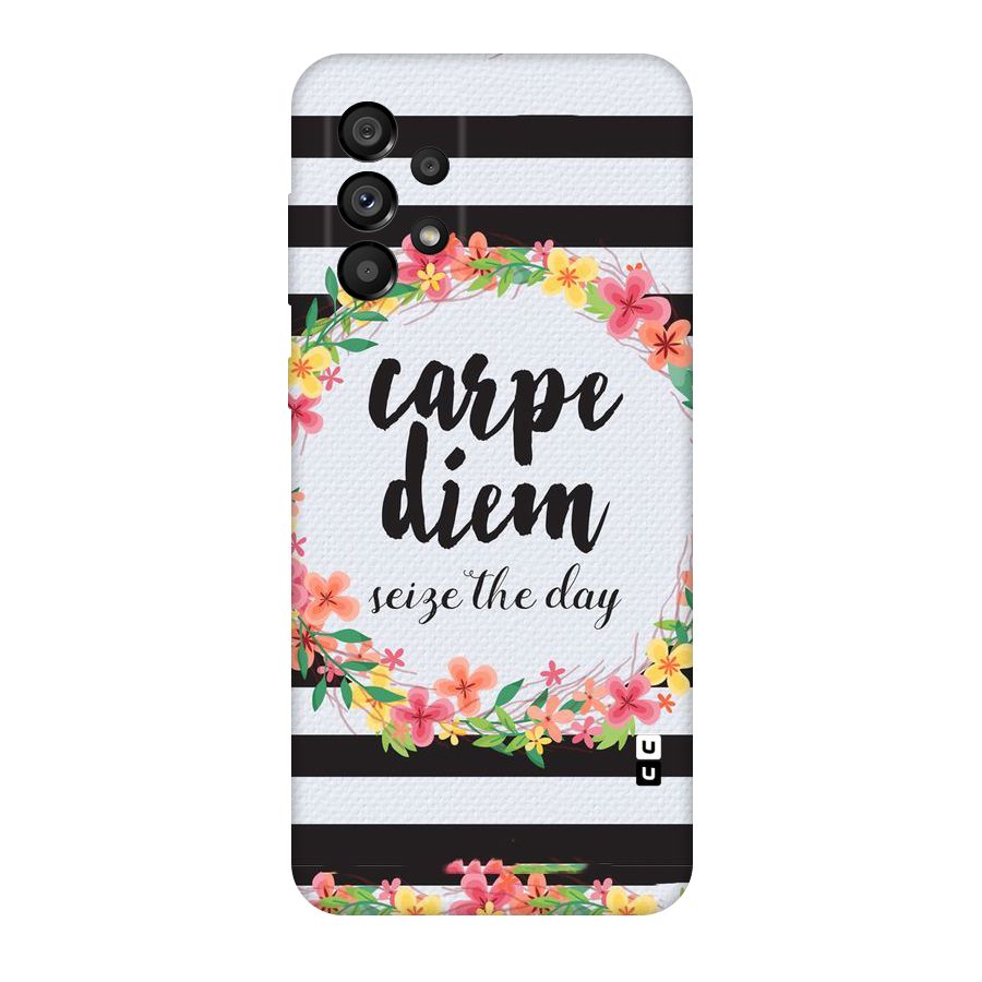 Floral Seize The Day Original Polycarbonate Back Case for Galaxy A73 5G