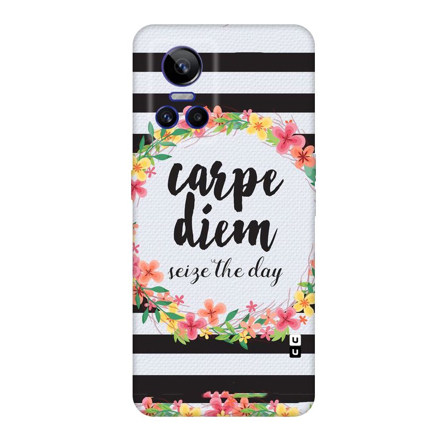 Floral Seize The Day Original Polycarbonate Back Case for Realme GT Neo 3