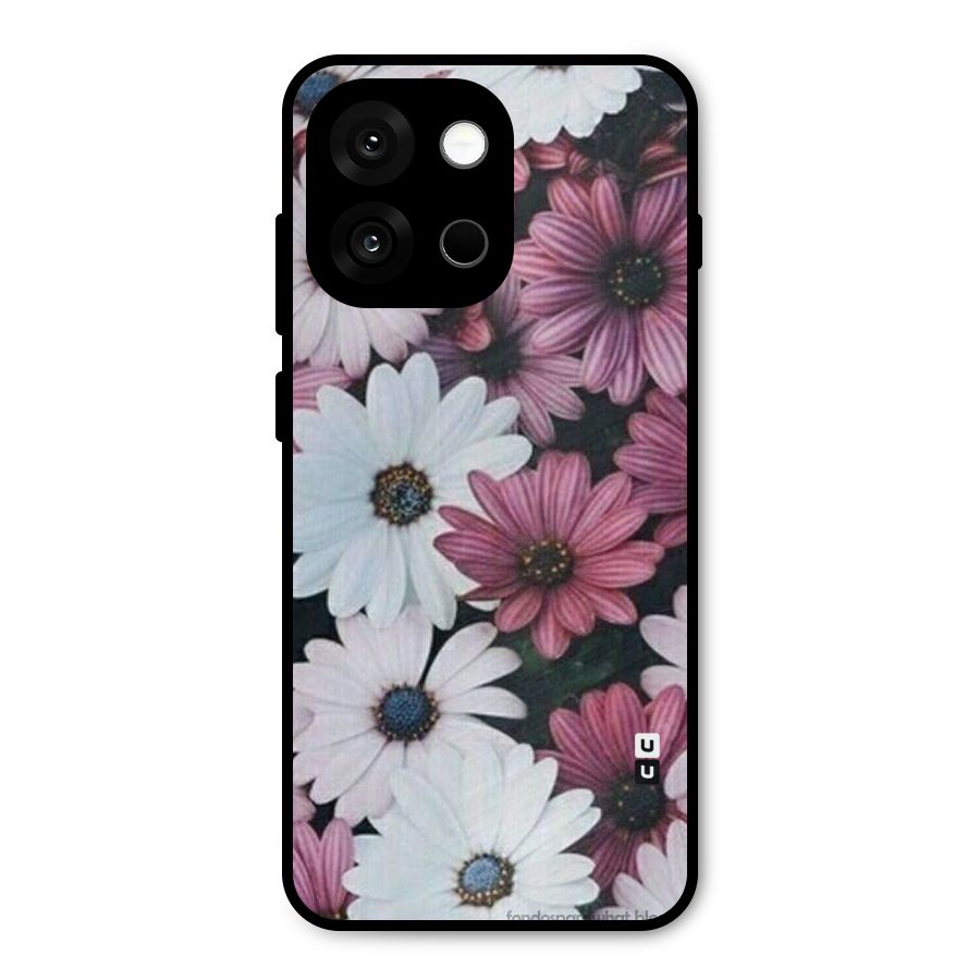 Floral Shades Pink Metal Back Case for OnePlus 13s