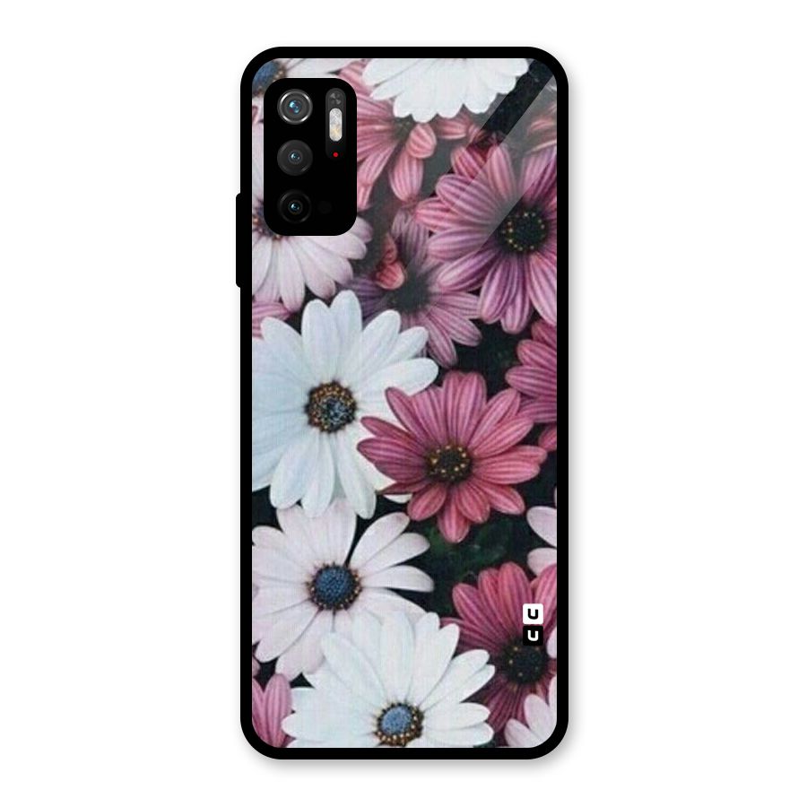 Floral Shades Pink Metal Back Case for Redmi Note 10T 5G