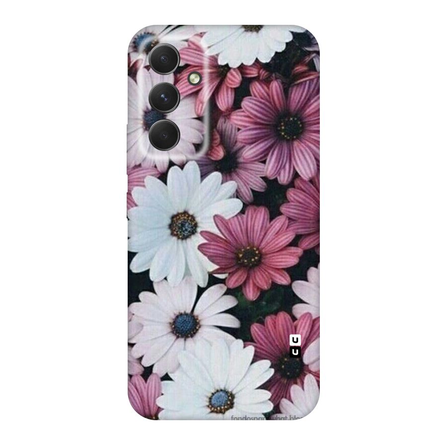 Floral Shades Pink Original Polycarbonate Back Case for Galaxy A54